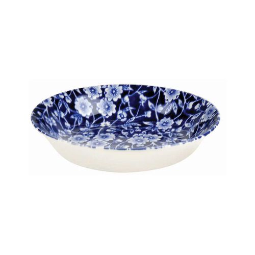 Burleigh Blue Calico Cat Butter Pat